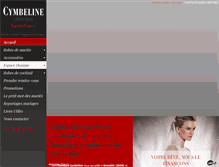 Tablet Screenshot of cymbelinegrenoble.com